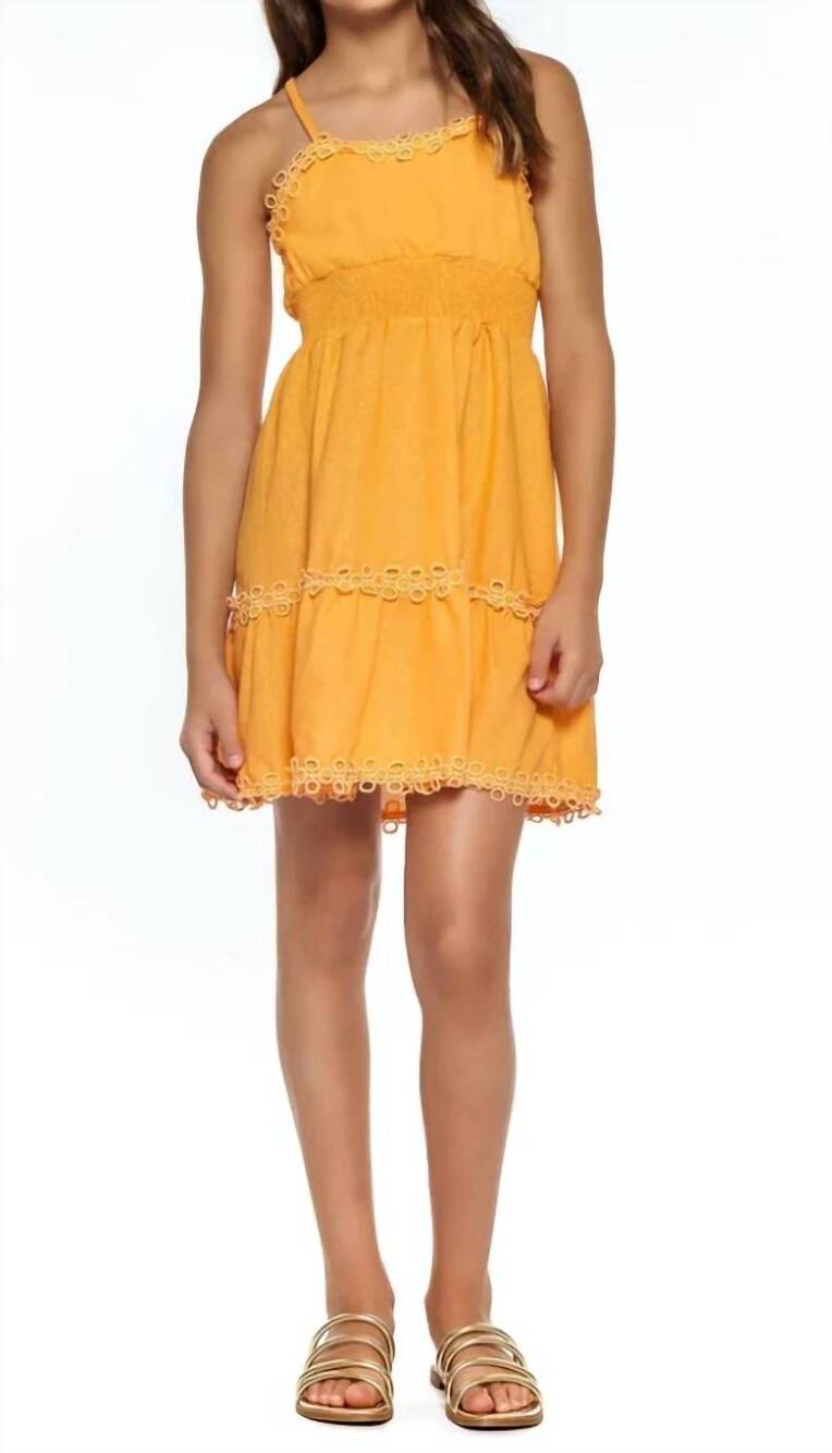 NEW PEIXOTO zoe dress in mango tango